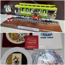 A 1983 Walt Disney Productions Collectors Series MFG by Pride Lines model of a cable car housing