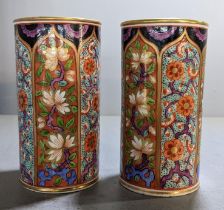 A pair of early 19th century Derby Kokieman style painted spill vases Location: