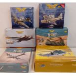 Corgi-Aviation Archive, 6 scale 1:72 models to include AA numbers 31103, 31701, 33705, 33401,