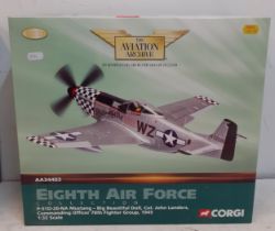 Corgi-Aviation Archive, a limited edition diecast model AA34403, Eighth Air Force Collection P-51D-