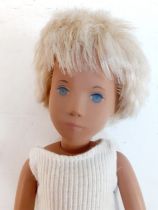 Sasha-A 1970's Trendon Gregor boy doll created by Sasha Morgenthaler having white/light blonde hair,