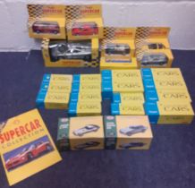 A quantity of die cast collectors vehicles to include A Century of Cars, Maisto Supercars and