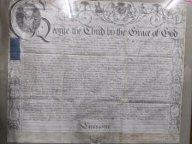 A George III indenture between William Bond with demands against Charles Luxmore towards property