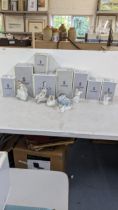 A collection of Lladro figures to include Bedtime Buddies 6541, Angel praying 4538, Bundle of Dreams