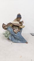 A Lladro figure no.2175 Indian Country Girl Location: