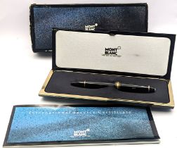A boxed Montblanc Meistestuck Classic fountain pen