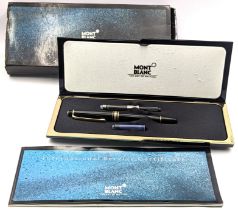 A boxed Montblanc ladies Meisterstuck fountain pen,