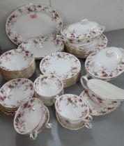 A Minton 'Ancestral' part dinner service to include 9 dinner plates, 10 entree plates, 10 bowls