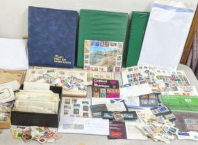 A collection of world postage stamps to include Commonwealth examples, Concorde examples and