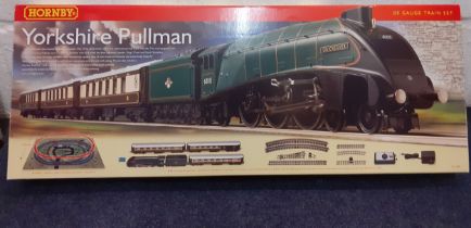 A boxed Hornby Yorkshire Pullman OO gauge train set, never used, as new.