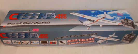 A Dynam Model Cessna 400EP brushless powered aircraft model, 76cm long x 96cm wide with FM 4 channel