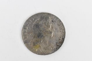Wreck Coins - H.M.S Association - William III (1689-1702), Half Crown 'Small Shields' dated 1696,