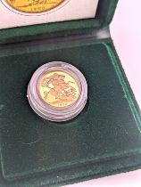 United Kingdom - Elizabeth II (1952 -2022), 1980, proof Sovereign in Royal Mint presentation case