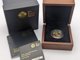 United Kingdom - Elizabeth II (1952 -2022), 'The 2013 Sovereign' gold proof Half Sovereign limited