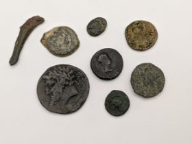 Ancient coinage - A mixed collection to include Ptolemaic Obul example, Numidia descendants of