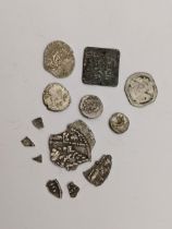 A small group of ancient and other coins of interest to include Macedonia Tragilos Hemiobol...