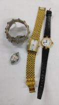 Mixed watches to include a ladies Ralco manual wind and others Location: CAB4