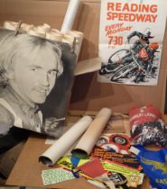 Vintage and retro Speedway memorabilia posters-photographic prints-rosettes-stickers-Wembley Lions