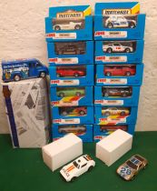 A quantity of 1980's Matchbox cars to include a Pontiac Firebird No:MB51 and a Corvette 83, No: MB69