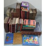 Mixed books to include Enid Blyton, Charles Dickens, Political History of England, and others