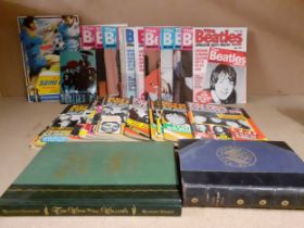 Beatles and other music magazines Circa 1980's to include The Beatles Book Monthly and Record