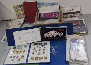 A selection of stamps and First Day covers, in albums and loose, from around the world Location: