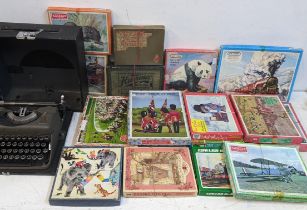 A selection of boxed puzzles to include Bramley Hedge, Victory and others, together with an Imperial