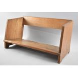 A Mid 20th Century Oak Book Trough, 45cms Wide