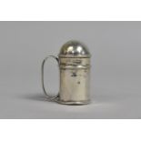 A Novelty Silver Pepperette in the form of a Flour Shaker/Sifter, 5cm high, 15.4g, John Hines,