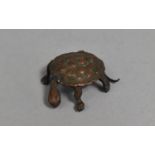 A Small Japanese Bronze Study of a Terrapin