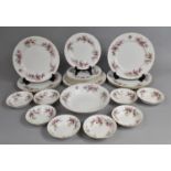 A Collection of Various Royal Albert Lavender Rose Dinnerwares to comprise Eight Dinner Plates, Eigh