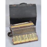 An Early 20th Century Cased Pietro Accordion, in need of Restoration