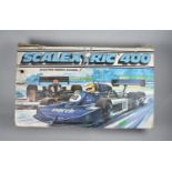 A Vintage Scalextric 400 Model Racing Game Together with Four Extra Cars, Unchecked