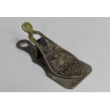 A Merry, Phipson and Parker Brass Letter Clip, 12.5cms Long