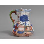 A Late 19th/Early 20th Century Ironstone Jug Decorated in the Imari Palette with Stylised Dragon