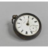 A Silver Pocket Cased Pocket Watch, for Complete Restoration