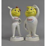 A Pair of Reproduction Esso Oil Figures, 24cm high