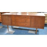 A 1970's Teak Sideboard by Times Furnishing, 183cms wide