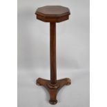 A Late Victorian Octagonal Candlestand, 84cms High