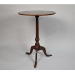 A 19th Century Circular Tripod Wine Table, 51cms Diameter