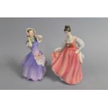 A Royal Doulton Fair Lady and Royal Doulton Betsy