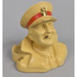 A Royal Doulton Army Club Ashtray, 14cms High