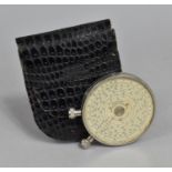 A Fowler's Universal Calculator or Circular Slide Rule in Original Pouch