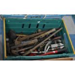 A Collection of Various Tools to comprise Hammers and Mallets Etc