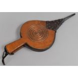 An Edwardian Wooden Bellows, 46cms Long