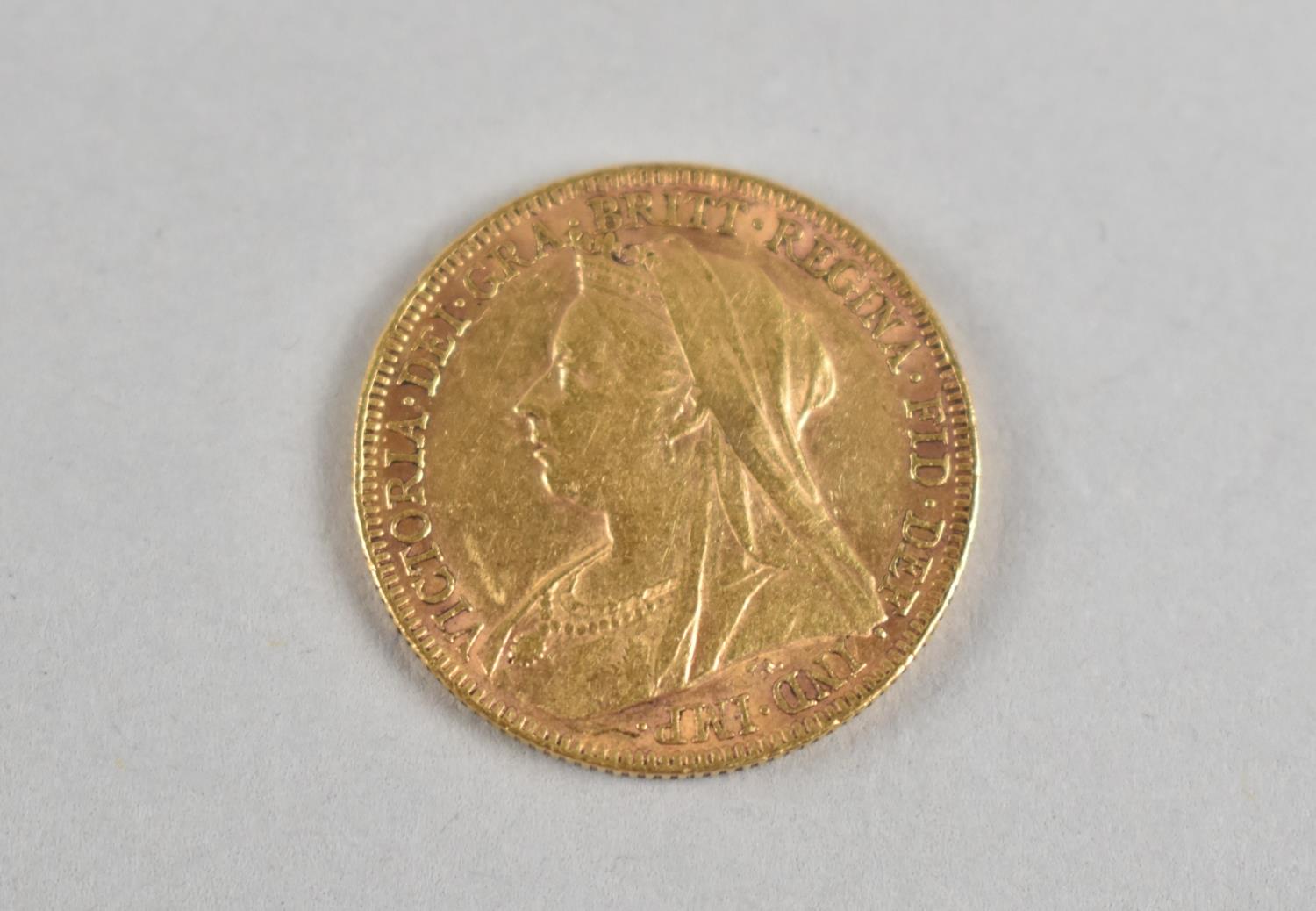 An 1898 Victorian Gold Sovereign - Image 2 of 2