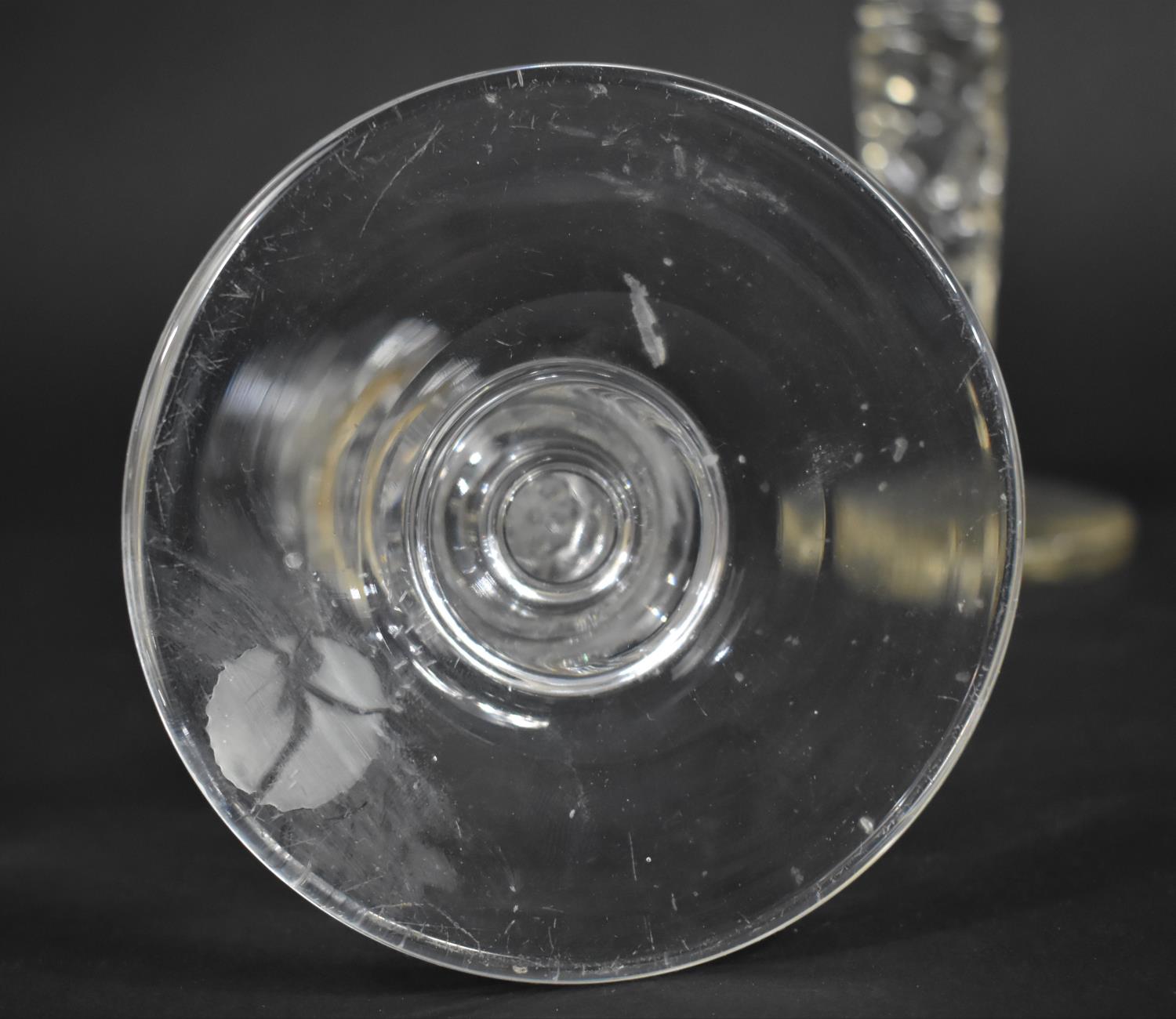 A Collection of Various Glassware to comprise Three 19th Century Drinking Glasses and Two - Image 5 of 5