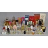A Large Collection of Various Vintage and Other Perfume and Perfume Bottles etc