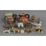 A Collection of Various Ceramics to comprise Beswick Character Jug and a Royal Doulton John