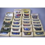 A Collection of Fifty Three Boxed Matchbox Models of Yesteryear